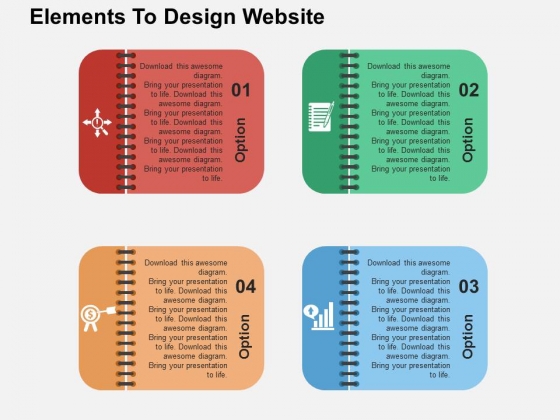 Elements To Design Website Powerpoint Templates Elements To Design Website Powerpoint Templates