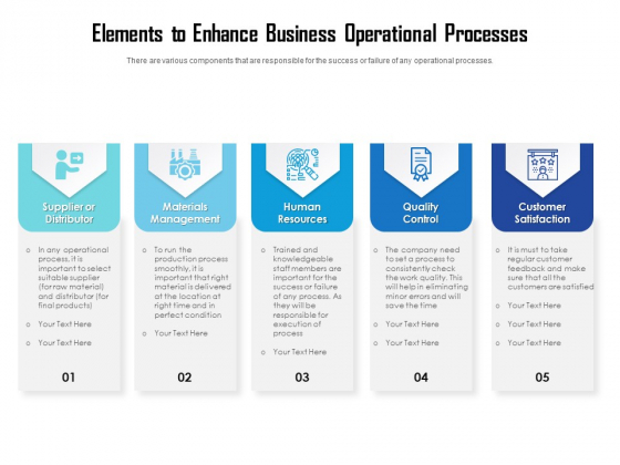 Elements To Enhance Business Operational Processes Ppt PowerPoint Presentation File Slideshow PDF Elements To Enhance Business Operational Processes Ppt PowerPoint Presentation File Slideshow PDF