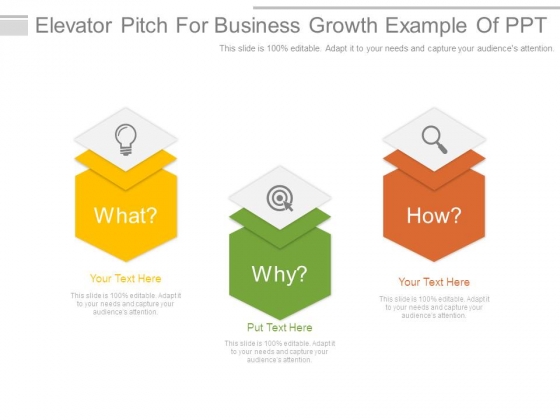Elevator Pitch For Business Growth Example Of Ppt Elevator Pitch For Business Growth Example Of Ppt