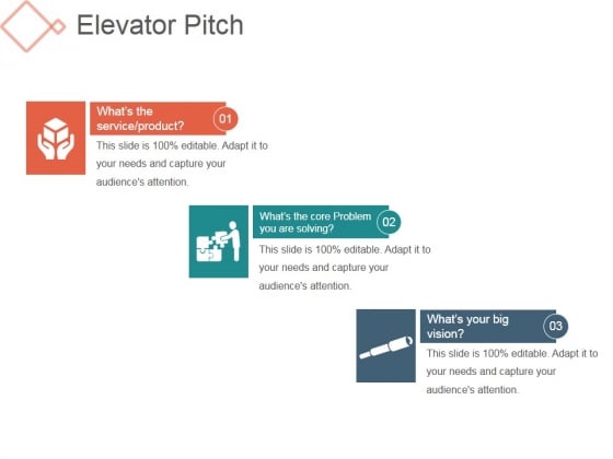 Elevator Pitch Template 1 Ppt Point Presentation Show Microsoft Elevator Pitch Template 1 Ppt Point Presentation Show Microsoft Slide 2