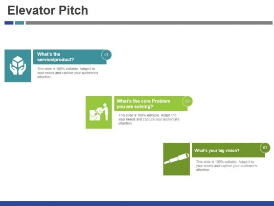 elevator pitch template 1 ppt powerpoint presentation show slide elevator speech ppt