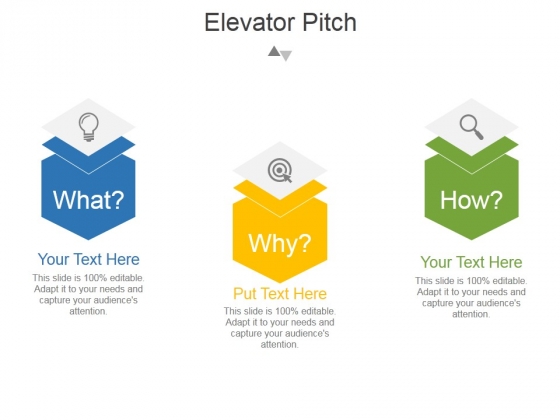 Elevator Pitch Template 1 Ppt PowerPoint Presentation Templates