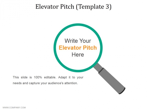 Elevator Pitch Template 3 Ppt PowerPoint Presentation Infographics Elements Elevator Pitch Template 3 Ppt PowerPoint Presentation Infographics Elements