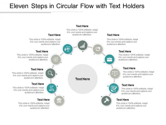 Eleven Steps In Circular Flow With Text Holders Ppt PowerPoint Presentation Model Portfolio Eleven Steps In Circular Flow With Text Holders Ppt PowerPoint Presentation Model Portfolio