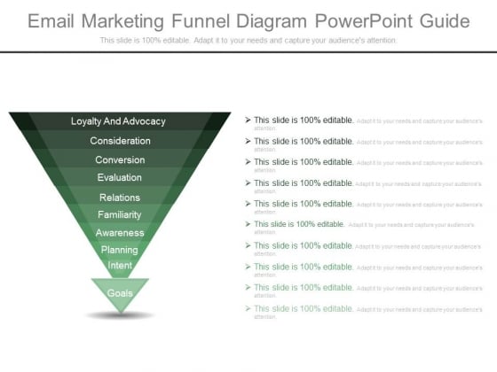 Email Marketing Funnel Diagram Powerpoint Guide Email Marketing Funnel Diagram Powerpoint Guide