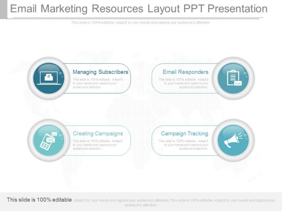 Email Marketing Resources Layout Ppt Presentation