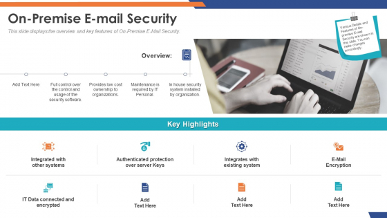 Email Security Market Research Report On Premise E Mail Security Mockup PDF Email Security Market Research Report On Premise E Mail Security Mockup PDF