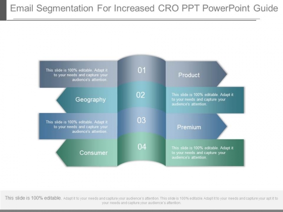 Email Segmentation For Increased Cro Ppt Powerpoint Guide Email Segmentation For Increased Cro Ppt Powerpoint Guide