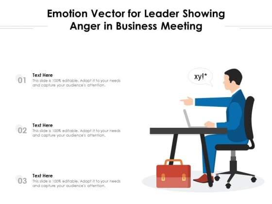 Emotion Vector For Leader Showing Anger In Business Meeting Ppt PowerPoint Presentation File Guidelines PDF Emotion Vector For Leader Showing Anger In Business Meeting Ppt PowerPoint Presentation File Guidelines PDF