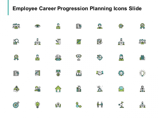 Employee Career Progression Planning Icons Slide Winner Target Ppt PowerPoint Presentation Inspiration Tips