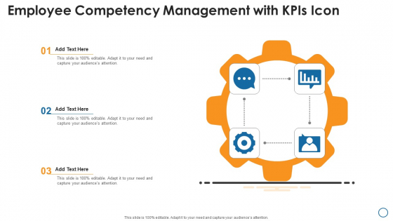 Employee Competency Management With Kpis Icon Slides PDF