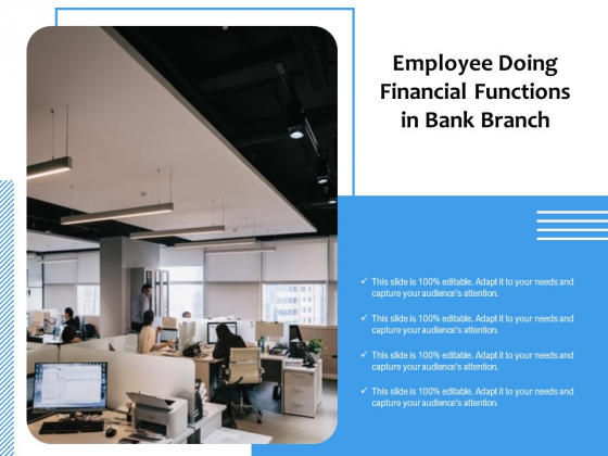 Employee Doing Financial Functions In Bank Branch Ppt PowerPoint Presentation Gallery Graphics Tutorials PDF Employee Doing Financial Functions In Bank Branch Ppt PowerPoint Presentation Gallery Graphics Tutorials PDF