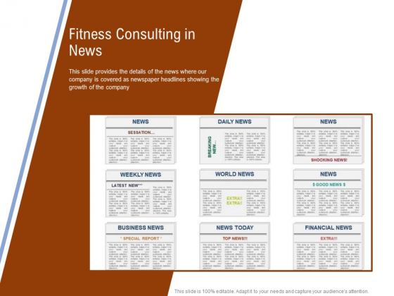 Employee Health And Fitness Program Fitness Consulting In News Information PDF