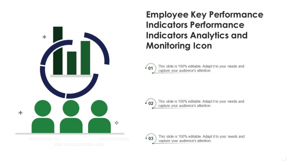Employee Key Performance Indicators Performance Indicators Analytics And Monitoring Icon Demonstration PDF