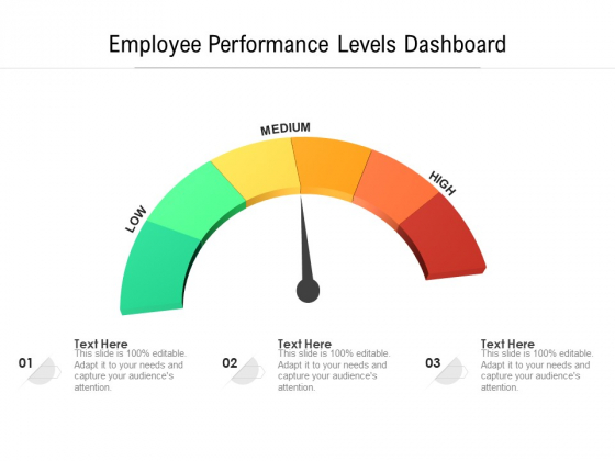 Employee Performance Levels Dashboard Ppt PowerPoint Presentation Slides Design Templates PDF Employee Performance Levels Dashboard Ppt PowerPoint Presentation Slides Design Templates PDF