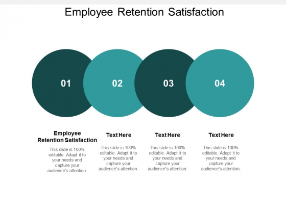 Employee Retention Satisfaction Ppt PowerPoint Presentation Layouts Graphics Tutorials Cpb