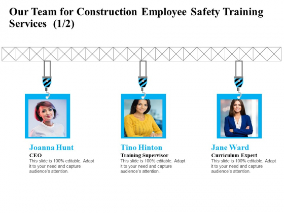 Employee Safety Health Training Program Our Team For Construction Employee Training Services Microsoft PDF Employee Safety Health Training Program Our Team For Construction Employee Training Services Microsoft PDF