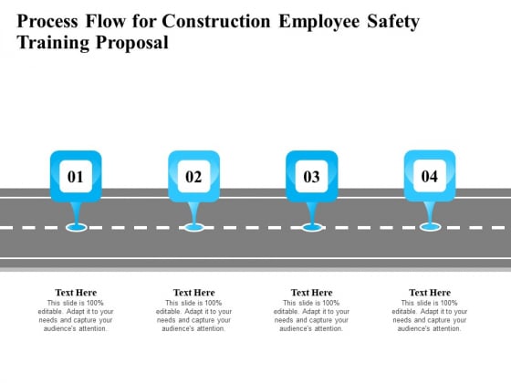 Employee Safety Health Training Program Process Flow For Construction Employee Safety Proposal Designs PDF