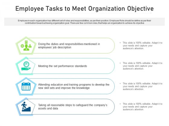 Employee Tasks To Meet Organization Objective Ppt PowerPoint Presentation File Graphic Tips PDF Employee Tasks To Meet Organization Objective Ppt PowerPoint Presentation File Graphic Tips PDF