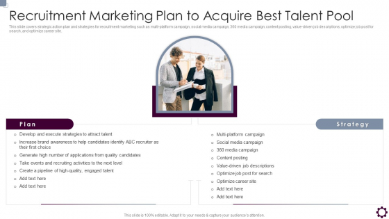Employee Value Proposition Recruitment Marketing Plan To Acquire Best Talent Pool Ideas PDF Employee Value Proposition Recruitment Marketing Plan To Acquire Best Talent Pool Ideas PDF