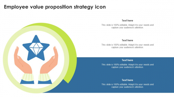 Employee Value Proposition Strategy Icon Inspiration PDF