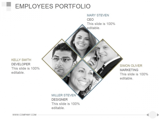 Employees Portfolio Template 3 Ppt PowerPoint Presentation Clipart Employees Portfolio Template 3 Ppt PowerPoint Presentation Clipart