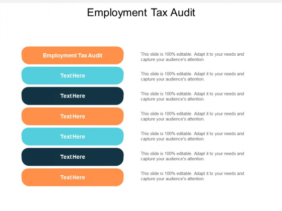 Employment Tax Audit Ppt PowerPoint Presentationmodel Brochure Cpb Employment Tax Audit Ppt PowerPoint Presentationmodel Brochure Cpb