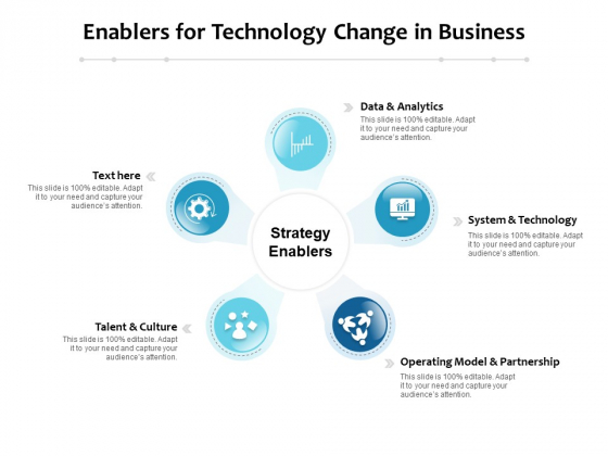 Enablers For Technology Change In Business Ppt PowerPoint Presentation Portfolio Slideshow PDF Enablers For Technology Change In Business Ppt PowerPoint Presentation Portfolio Slideshow PDF