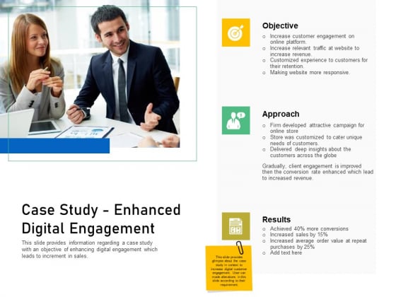 Enhancing Customer Engagement Digital Platform Case Study Enhanced Digital Engagement Summary PDF Enhancing Customer Engagement Digital Platform Case Study Enhanced Digital Engagement Summary PDF