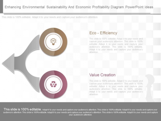 Enhancing Environmental Sustainability And Economic Profitability Diagram Powerpoint Ideas Enhancing Environmental Sustainability And Economic Profitability Diagram Powerpoint Ideas