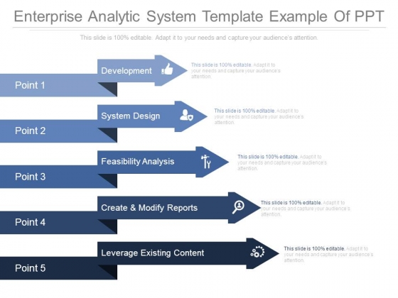 Enterprise Analytic System Template Example Of Ppt Enterprise Analytic System Template Example Of Ppt