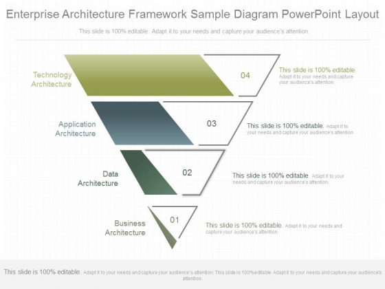 Enterprise Architecture Framework Sample Diagram Powerpoint Layout Enterprise Architecture Framework Sample Diagram Powerpoint Layout