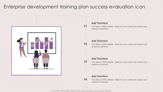 Enterprise Development Training Plan Success Evaluation Icon Icons PDF Enterprise Development Training Plan Success Evaluation Icon Icons PDF