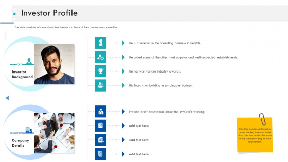 Enterprise Handbook Investor Profile Ppt Show Designs PDF Enterprise Handbook Investor Profile Ppt Show Designs PDF