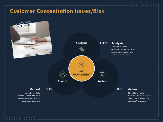 Enterprise Review Customer Concentration Issues Risk Ppt Layouts Sample PDF