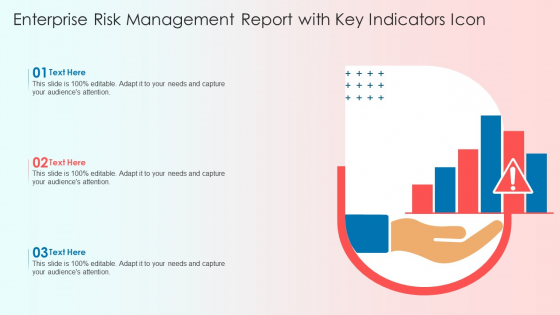 Enterprise Risk Management Report With Key Indicators Icon Inspiration PDF Enterprise Risk Management Report With Key Indicators Icon Inspiration PDF