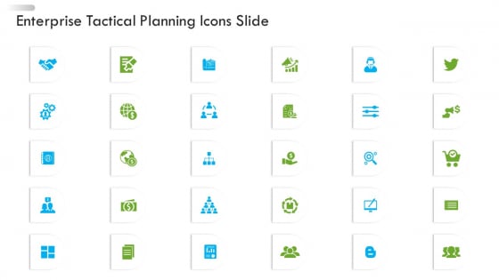 Enterprise Tactical Planning Icons Slide Ppt Ideas Gallery PDF Enterprise Tactical Planning Icons Slide Ppt Ideas Gallery PDF