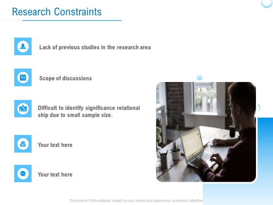 Enterprise Thesis Research Constraints Ppt Layouts Example PDF
