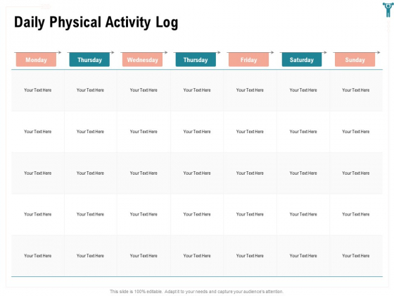 Enterprise Wellbeing Daily Physical Activity Log Structure PDF