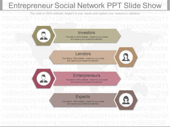 Entrepreneur Social Network Ppt Slide Show Entrepreneur Social Network Ppt Slide Show