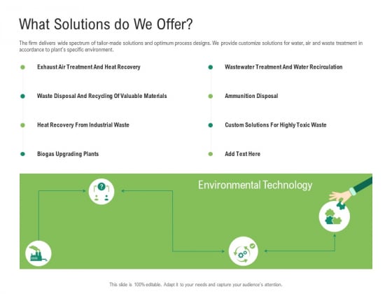 Environmental Friendly Technology What Solutions Do We Offer Demonstration PDF Environmental Friendly Technology What Solutions Do We Offer Demonstration PDF