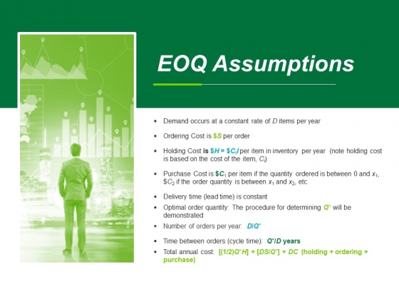 Eoq Assumptions Ppt PowerPoint Presentation Portfolio Smartart Eoq Assumptions Ppt PowerPoint Presentation Portfolio Smartart