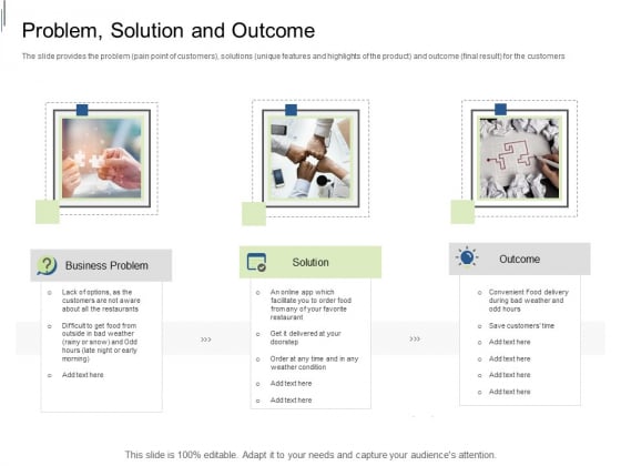 Equity Crowdfunding Pitch Deck Problem Solution And Outcome Ppt Professional Sample PDF Equity Crowdfunding Pitch Deck Problem Solution And Outcome Ppt Professional Sample PDF