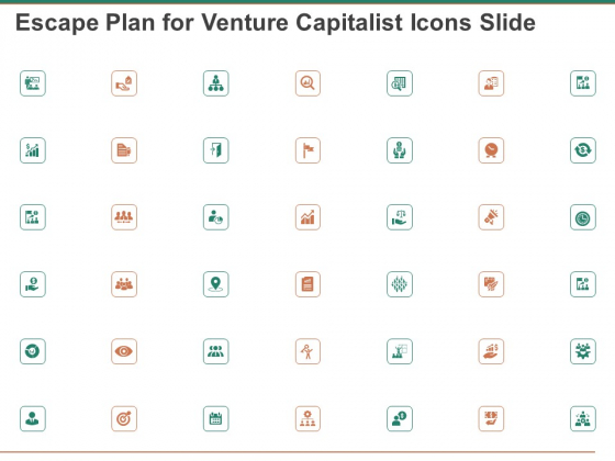 Escape Plan For Venture Capitalist Icons Slide Ppt Slides Clipart Images PDF Escape Plan For Venture Capitalist Icons Slide Ppt Slides Clipart Images PDF