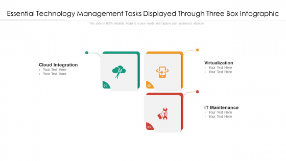Essential Technology Management Tasks Displayed Through Three Box Infographic Ppt PowerPoint Presentation File Portfolio PDF Essential Technology Management Tasks Displayed Through Three Box Infographic Ppt PowerPoint Presentation File Portfolio PDF