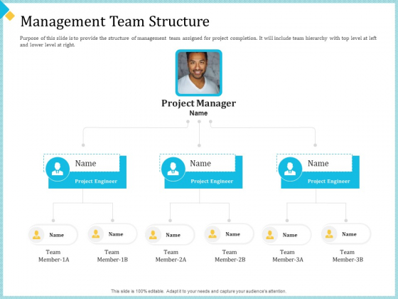 Establish Management Team Management Team Structure Ppt Infographics Example Topics PDF Establish Management Team Management Team Structure Ppt Infographics Example Topics PDF