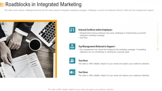 Establishing An Efficient Integrated Marketing Communication Process Roadblocks In Integrated Marketing Microsoft PDF Establishing An Efficient Integrated Marketing Communication Process Roadblocks In Integrated Marketing Microsoft PDF