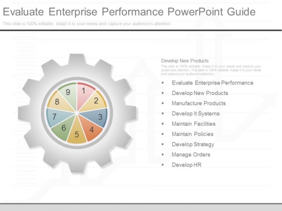 Evaluate Enterprise Performance Powerpoint Guide Evaluate Enterprise Performance Powerpoint Guide