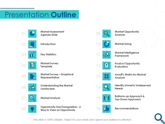 Evaluating Competitive Marketing Effectiveness Presentation Outline Themes PDF Evaluating Competitive Marketing Effectiveness Presentation Outline Themes PDF