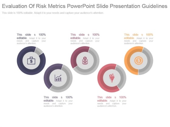 Evaluation Of Risk Metrics Powerpoint Slide Presentation Guidelines Evaluation Of Risk Metrics Powerpoint Slide Presentation Guidelines
